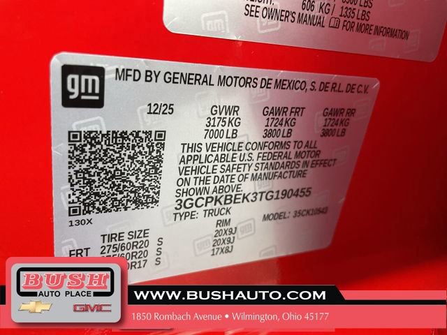 New 2026 Chevrolet Silverado 1500 Custom w/ Turbomax Blackout Package image 34