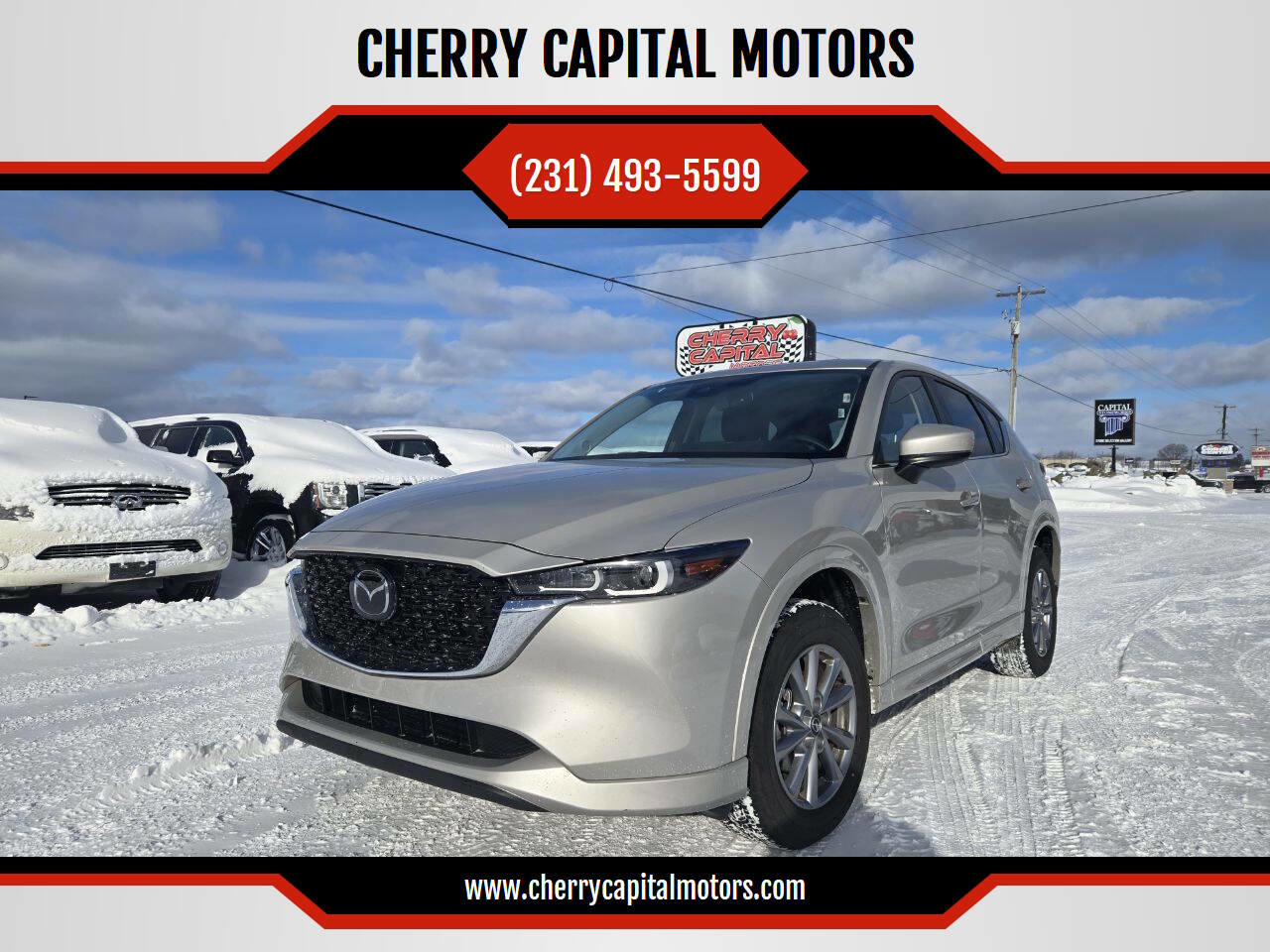 Used 2025 MAZDA CX-5 AWD 2.5 S w/ Preferred Package image 1