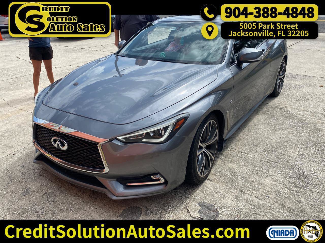 Used 2017 INFINITI Q60 3.0t w/ Premium Plus Package 3.0T