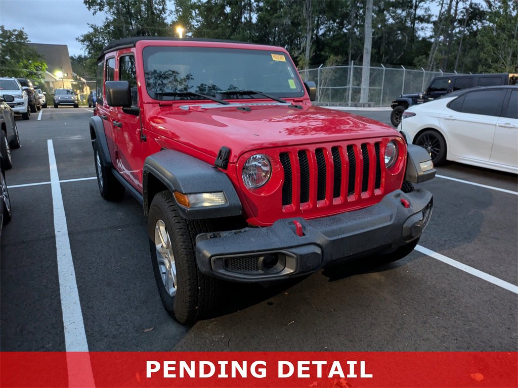 Used 2018 Jeep Wrangler Unlimited Sport S
