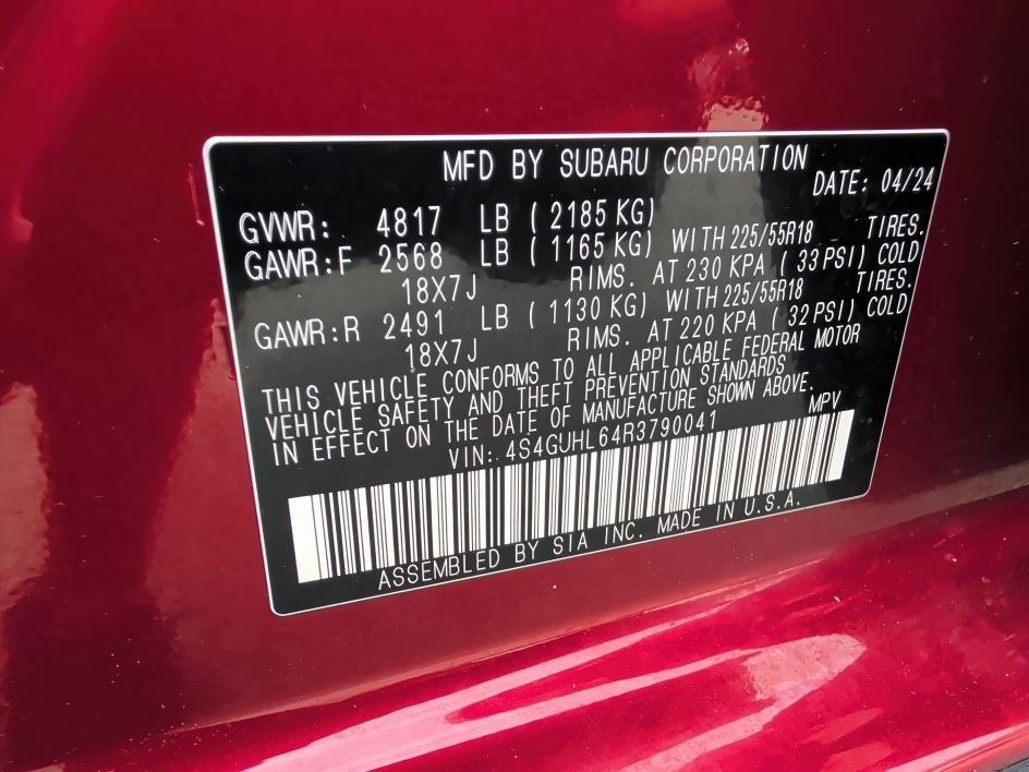 Used 2024 Subaru Crosstrek 2.5i Limited image 32