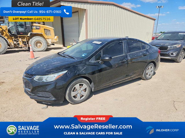 Used 2017 Chevrolet Cruze LS