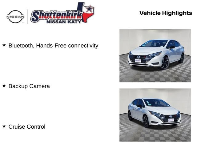 New 2025 Nissan Versa SR w/ Electronics Package FWD image 12