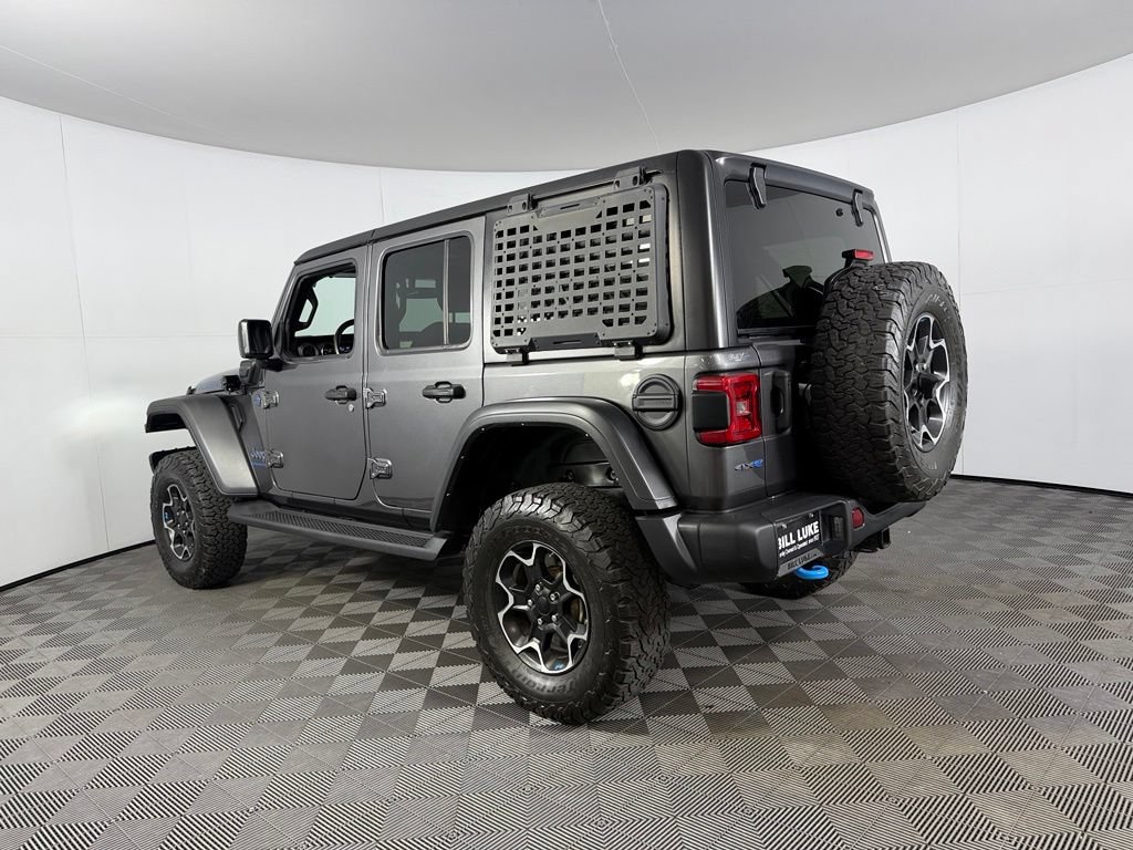 Certified 2023 Jeep Wrangler Unlimited Rubicon 4xe w/ Steel Bumper Group AWD/4WD image 9