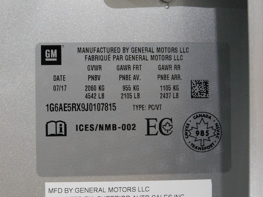 Used 2018 Cadillac ATS 2.0T AWD Sedan image 99