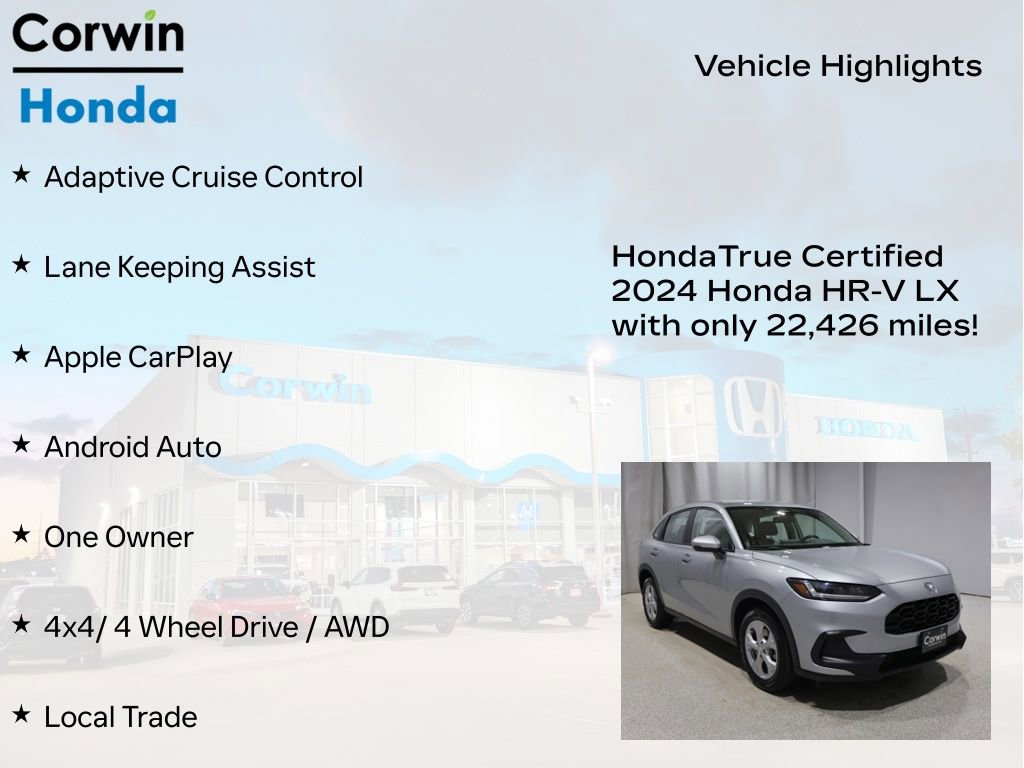 Used 2024 Honda HR-V LX image 9