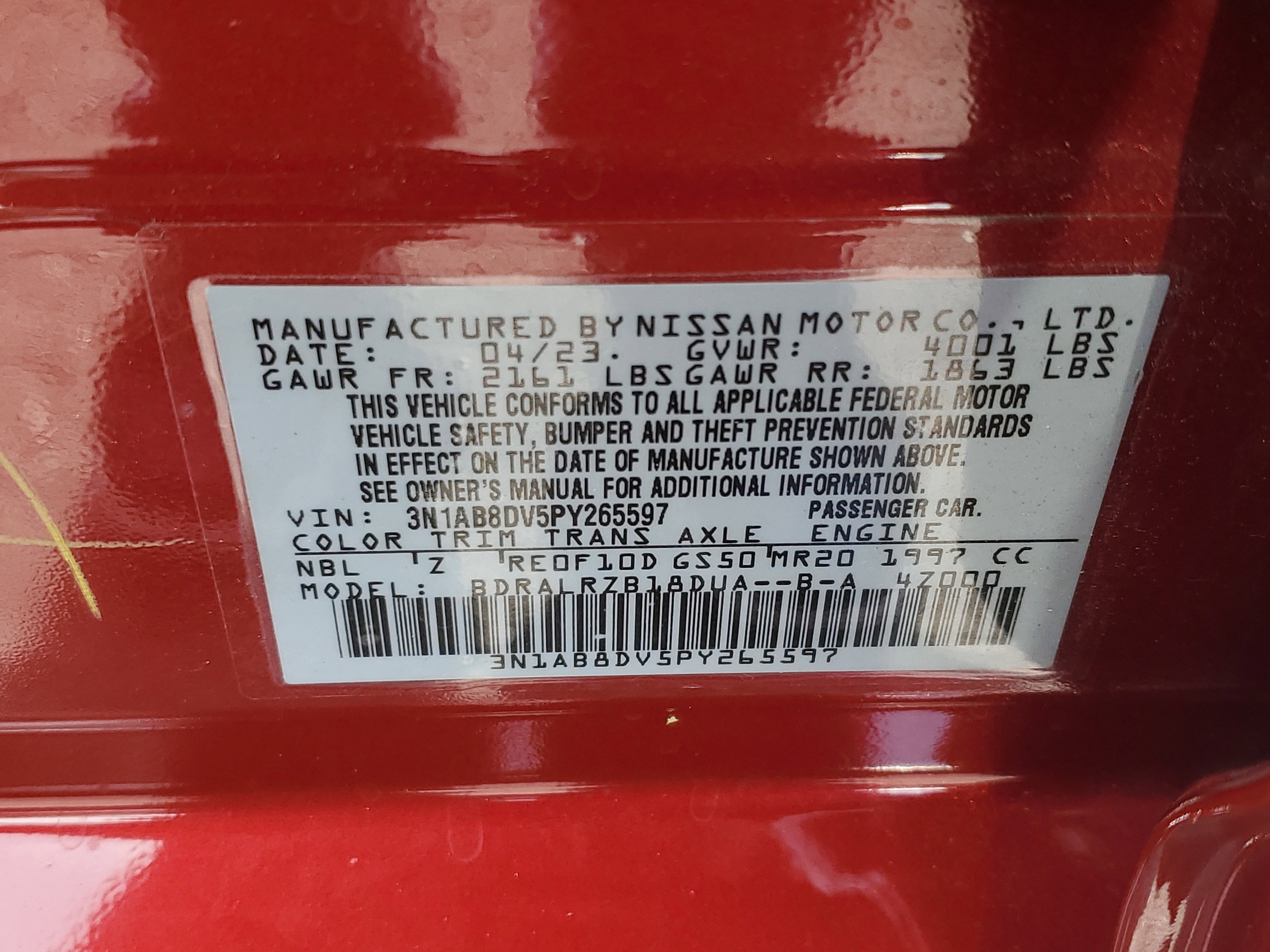 Certified 2023 Nissan Sentra SR image 24