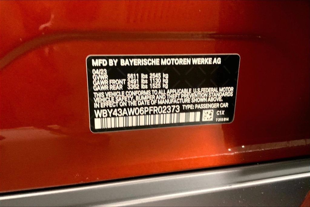 Certified 2023 BMW i4 eDrive35 w/ Premium Package RWD image 30