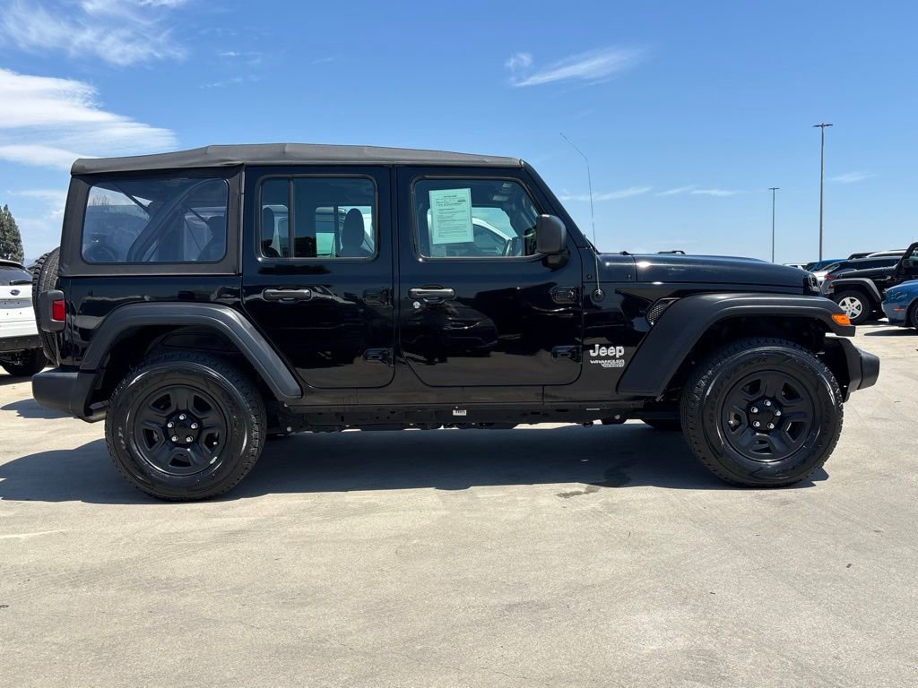 Used 2021 Jeep Wrangler Unlimited Sport image 3