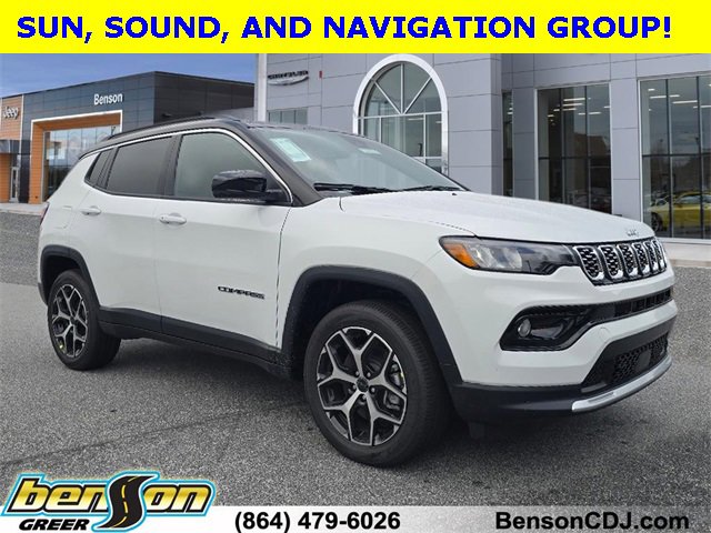 New 2026 Jeep Compass Limited w/ Sun, Sound & Navigation Group