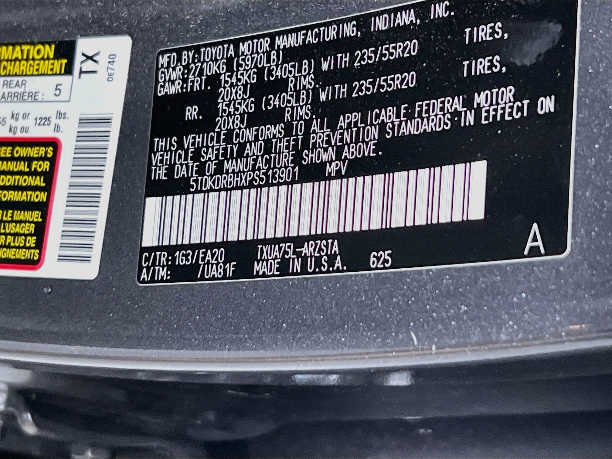 Used 2023 Toyota Highlander XSE AWD/4WD image 32