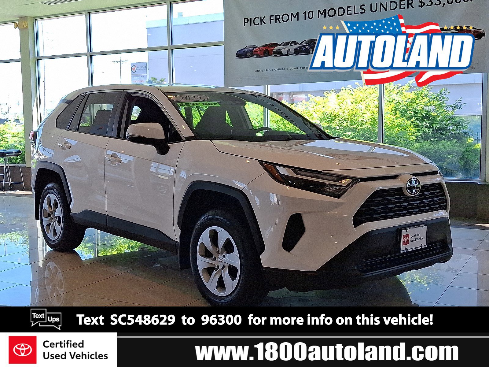 Used 2025 Toyota RAV4 LE AWD/4WD image 1
