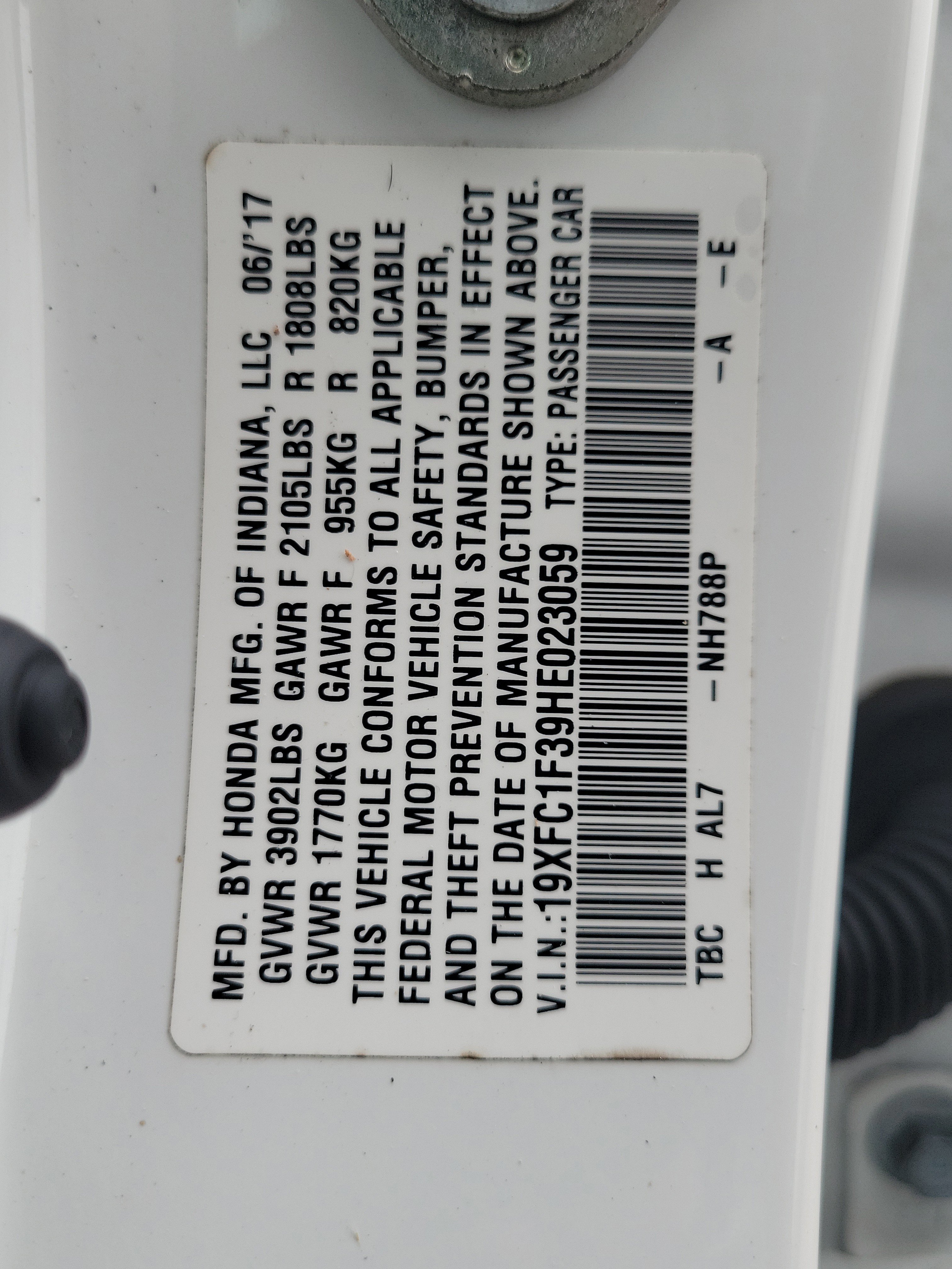 Used 2017 Honda Civic EX-T image 33