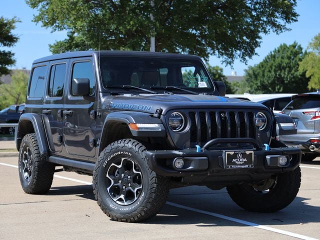 Used 2021 Jeep Wrangler Unlimited Rubicon 4xe w/ Steel Bumper Group AWD/4WD image 2