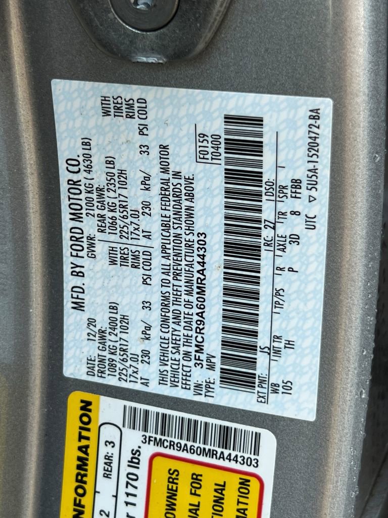 Used 2021 Ford Bronco Sport image 31