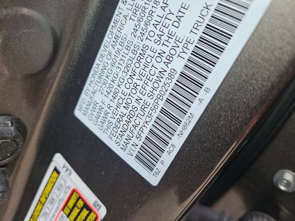 Certified 2023 Honda Ridgeline RTL image 14