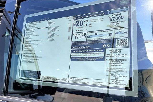 New 2026 Land Rover Defender 110 X-Dynamic SE image 16