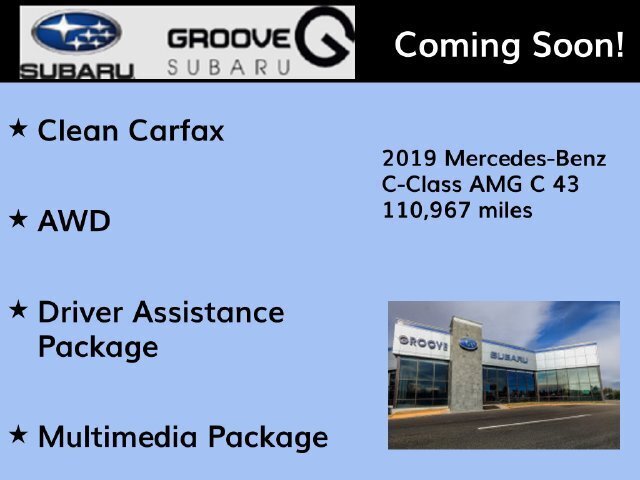 Used 2019 Mercedes-Benz C 43 AMG 4MATIC Sedan w/ Multimedia Package image 2