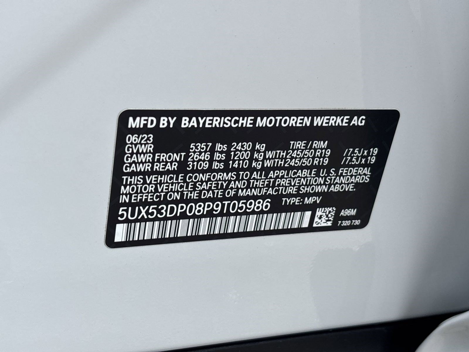Certified 2023 BMW X3 xDrive30i w/ Convenience Package AWD/4WD image 19