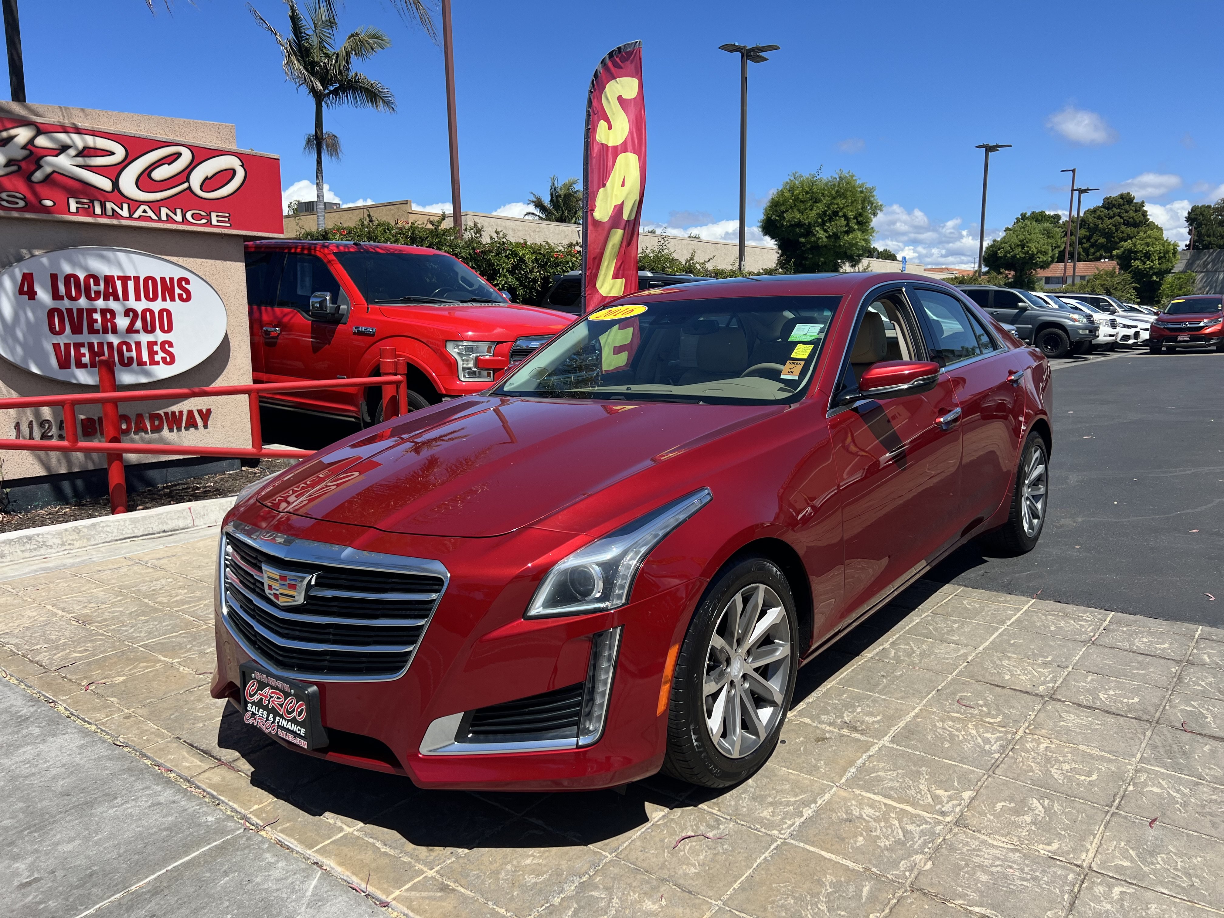 Used 2016 Cadillac CTS Luxury RWD image 4