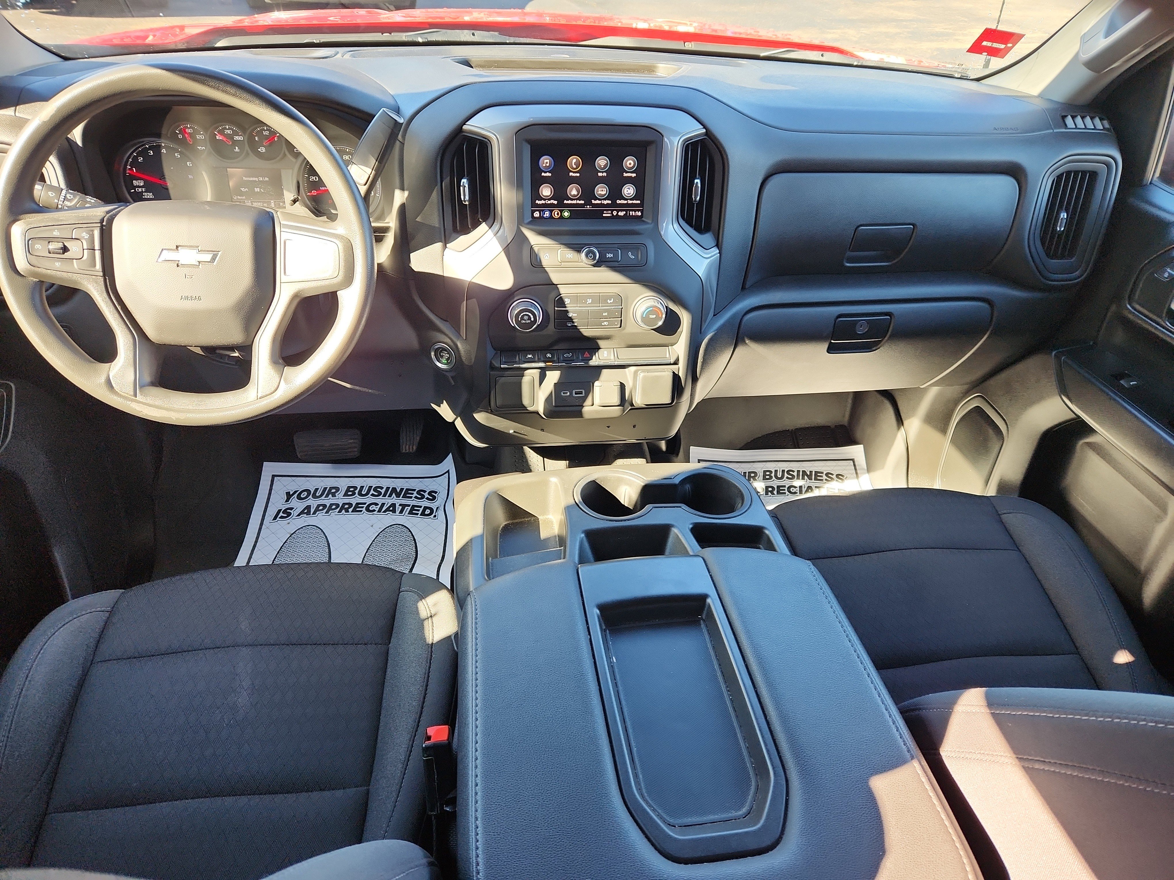 Used 2023 Chevrolet Silverado 1500 Custom w/ LPO, Dark Essentials Package image 34