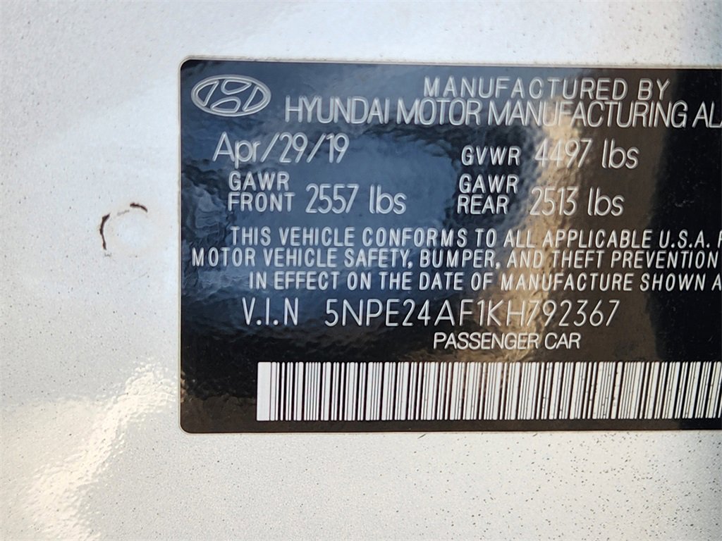 Used 2019 Hyundai Sonata SE image 23