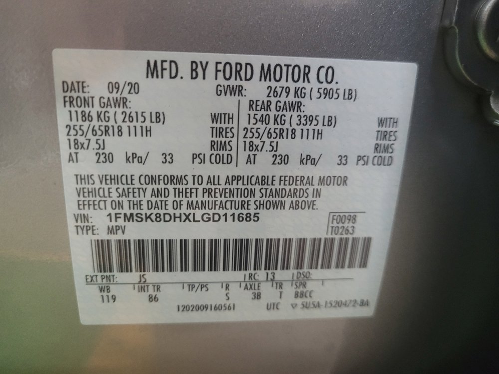 Used 2020 Ford Explorer XLT w/ Comfort Package AWD/4WD image 33