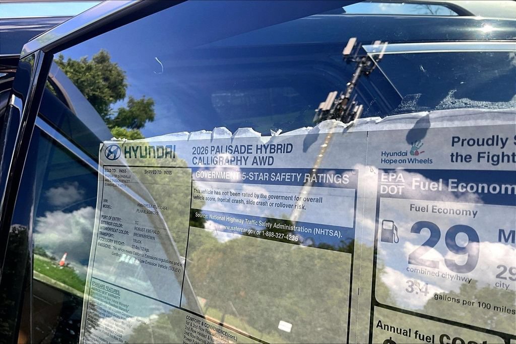 New 2026 Hyundai Palisade Calligraphy AWD/4WD image 14