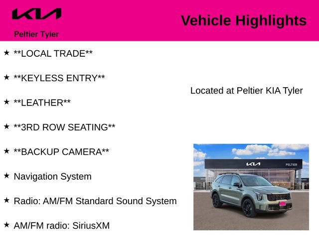 Certified 2025 Kia Sorento X-Line EX image 7