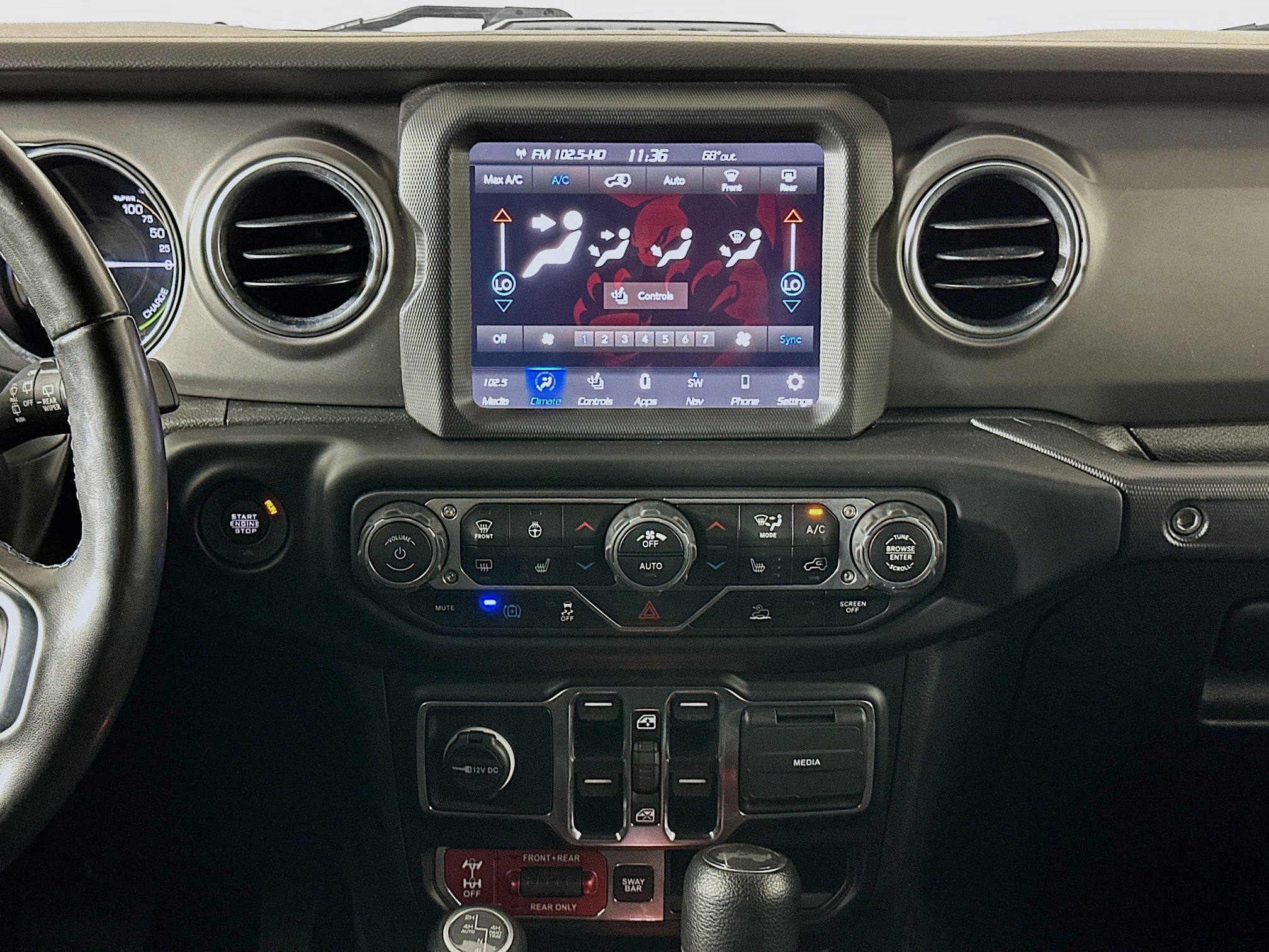 Used 2023 Jeep Wrangler Unlimited Rubicon 4xe w/ Cold Weather Group image 23