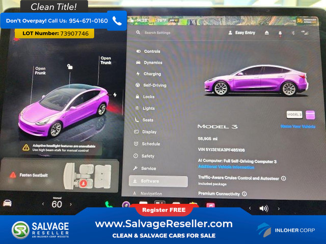 Used 2023 Tesla Model 3 Standard Range RWD image 12