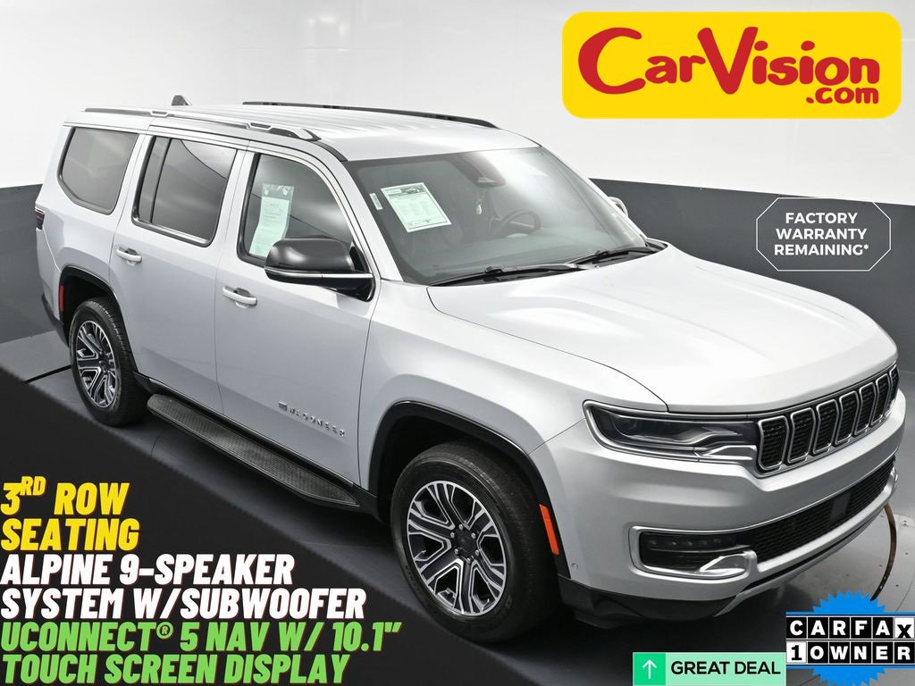 Used 2024 Jeep Wagoneer Series II w/ Flexible Seating Group
