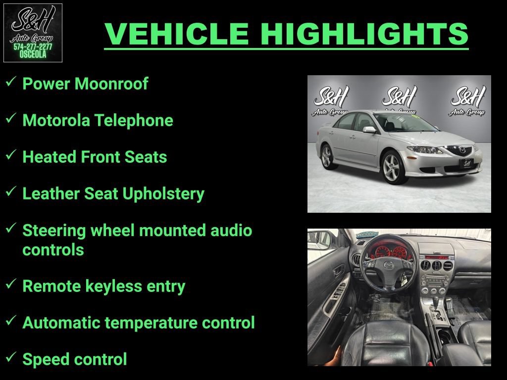 Used 2003 MAZDA MAZDA6 s FWD image 3