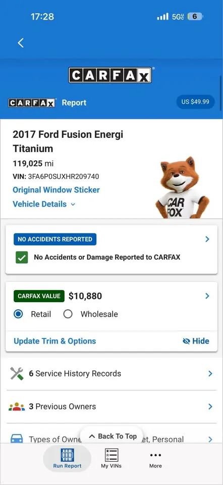 Used 2017 Ford Fusion Energi Titanium FWD image 14