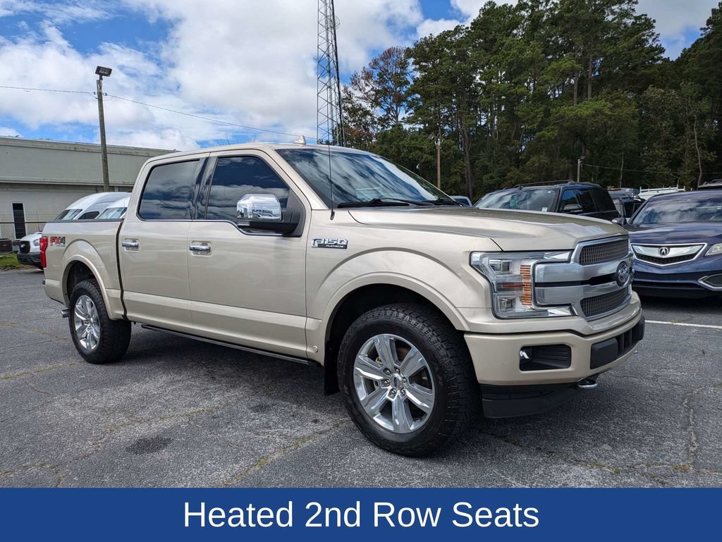 Certified 2018 Ford F150 Platinum w/ Equipment Group 701A Luxury AWD/4WD image 2