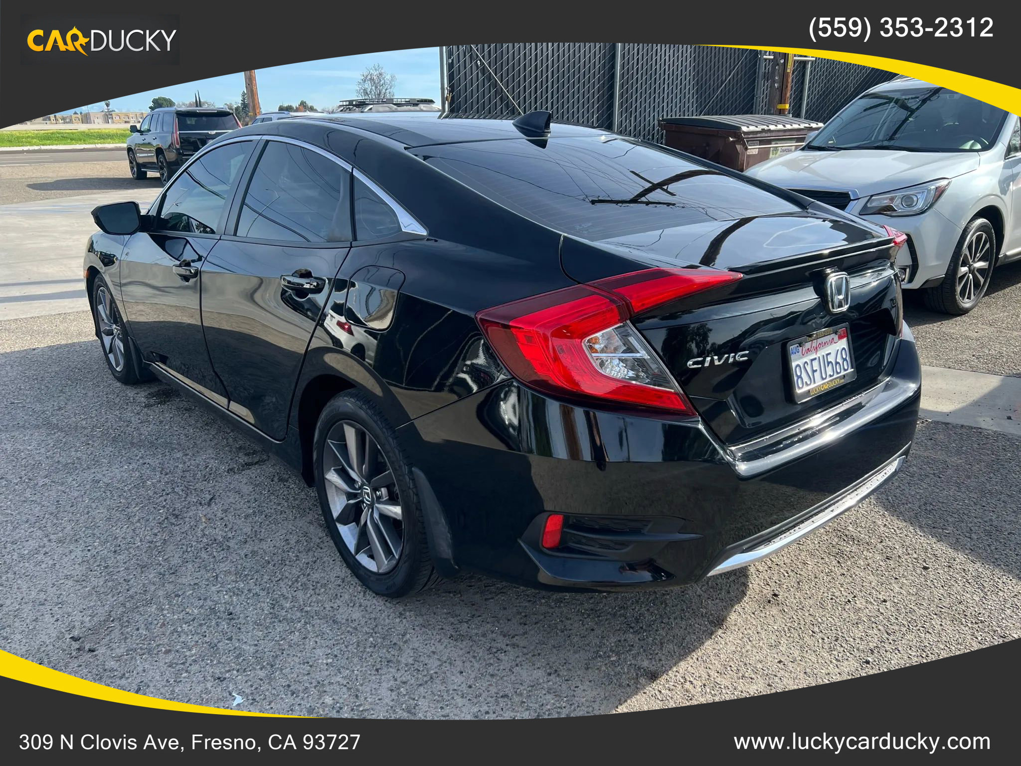 Used 2020 Honda Civic EX image 8