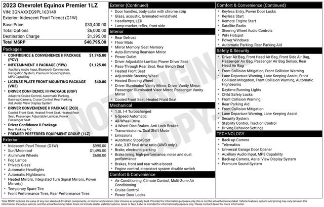 Used 2023 Chevrolet Equinox Premier AWD/4WD image 3
