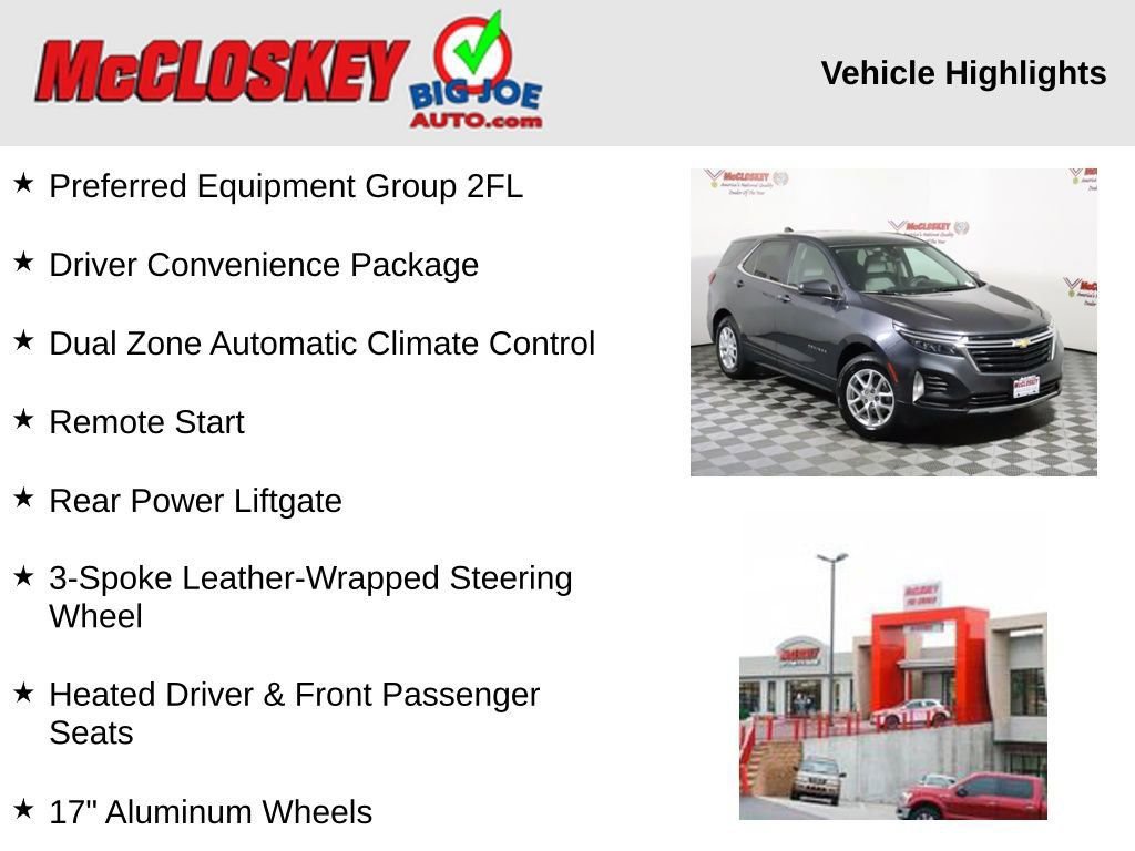 Used 2022 Chevrolet Equinox LT w/ Driver Convenience Package image 3