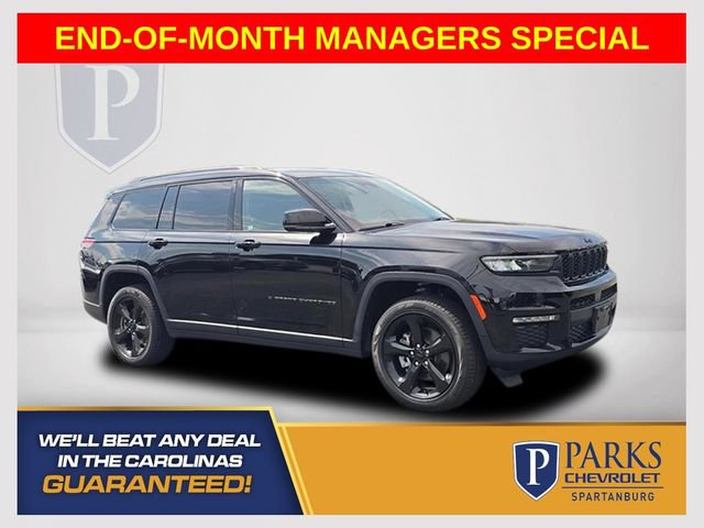 Used 2023 Jeep Grand Cherokee L Limited w/ Black Appearance Package AWD/4WD image 1