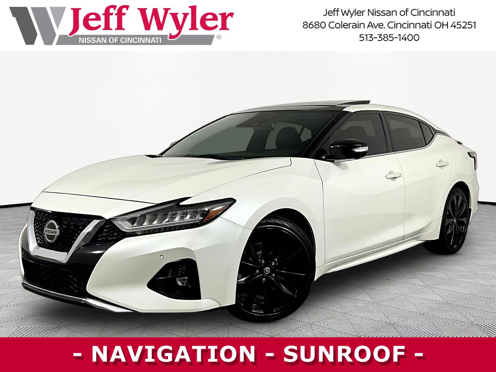 Used 2019 Nissan Maxima SR w/ Premium Package FWD image 1