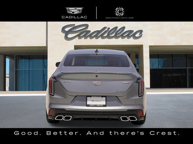 Certified 2022 Cadillac CT4 V w/ Navigation Package RWD image 6