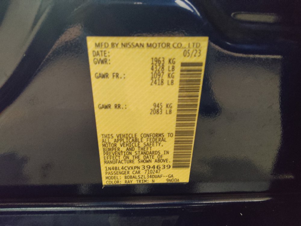 Used 2023 Nissan Altima 2.5 SR w/ SR Premium Package FWD image 33
