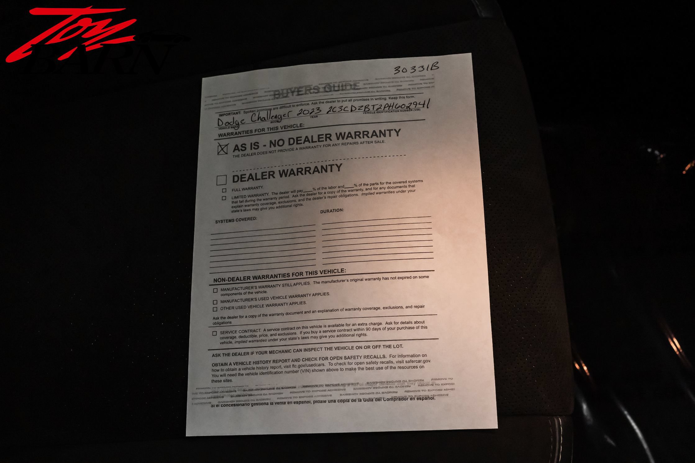 Used 2023 Dodge Challenger R/T w/ Plus Package RWD image 46