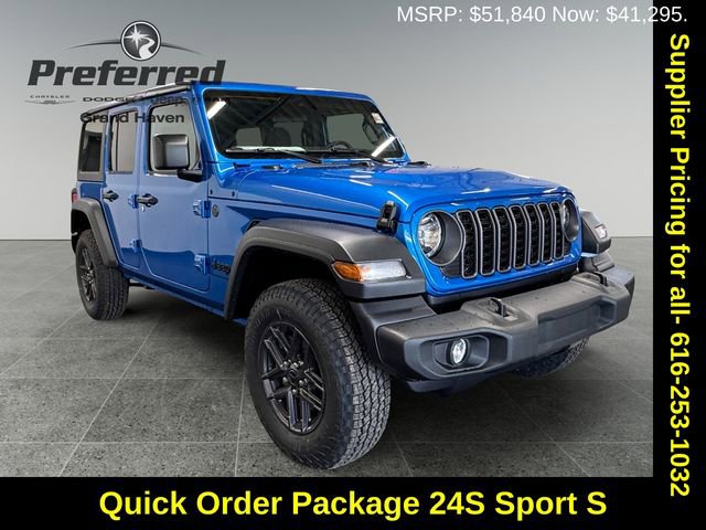 New 2025 Jeep Wrangler Sport S image 3