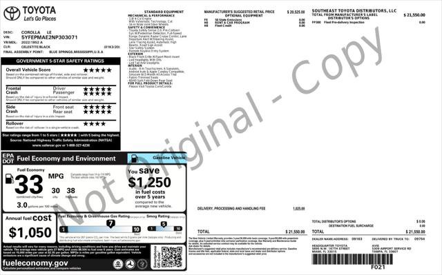Used 2022 Toyota Corolla LE image 6