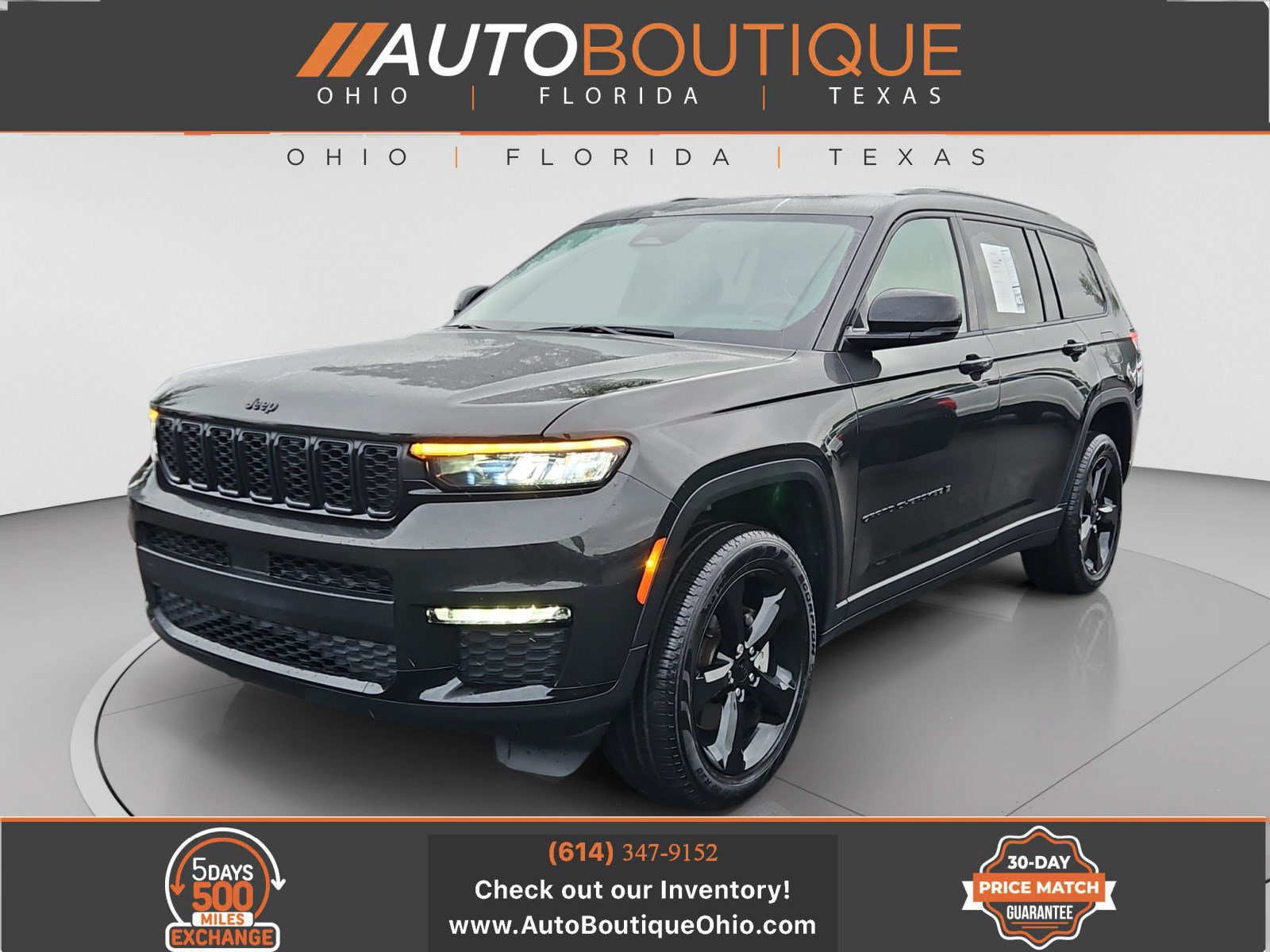 Used 2024 Jeep Grand Cherokee L Limited w/ Black Appearance Package AWD/4WD image 1