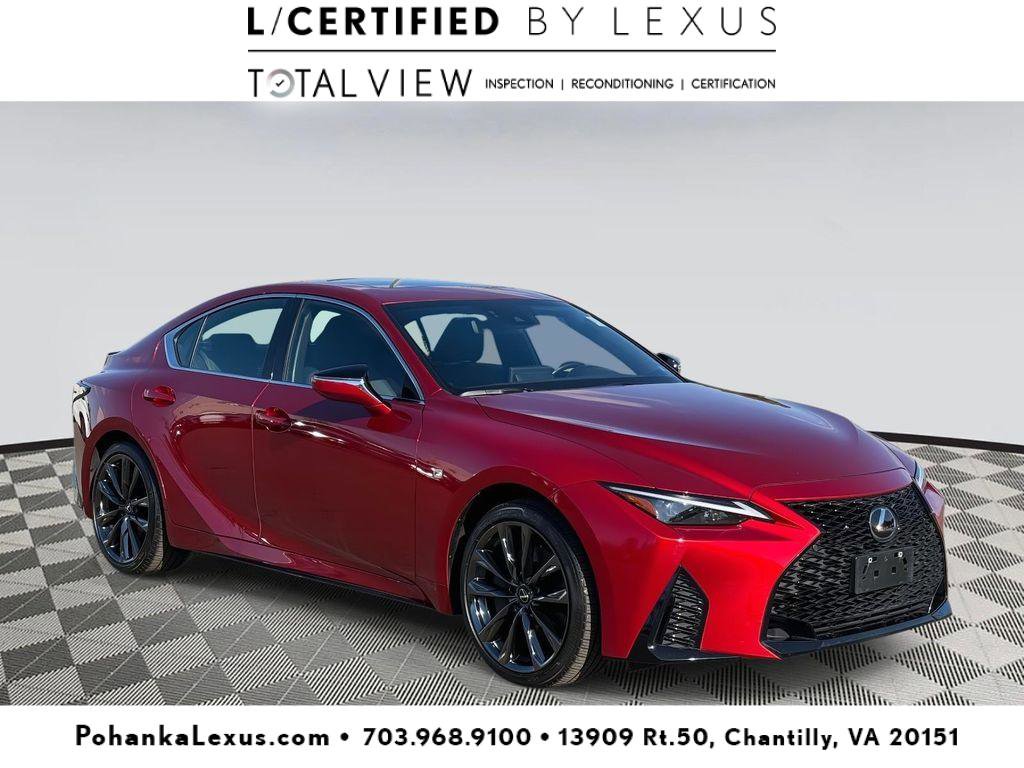 Used 2024 Lexus IS 350 F Sport w/ Memory Package image 1