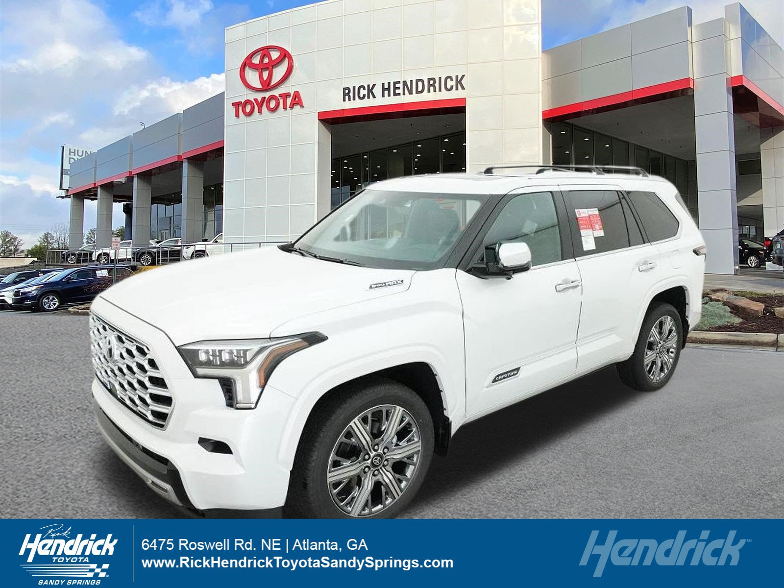 New 2026 Toyota Sequoia Capstone