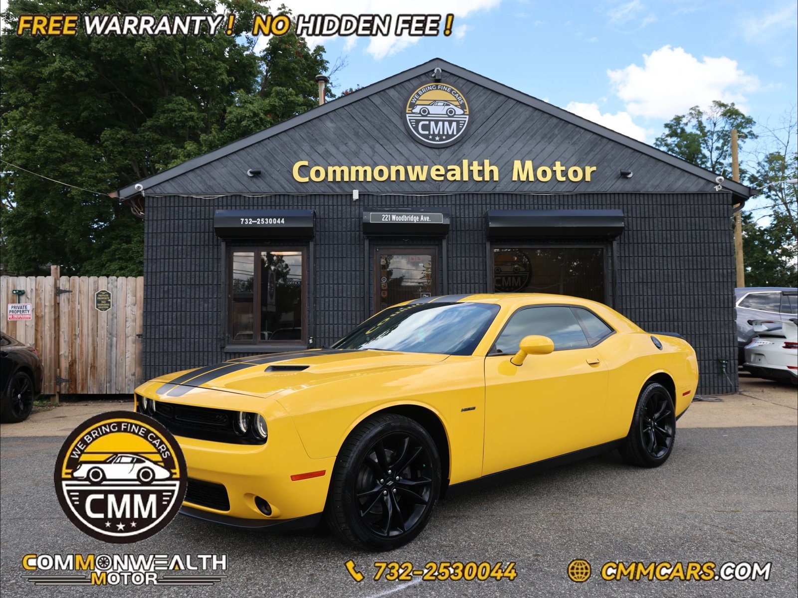 Used 2017 Dodge Challenger R/T w/ Blacktop Package RWD image 1