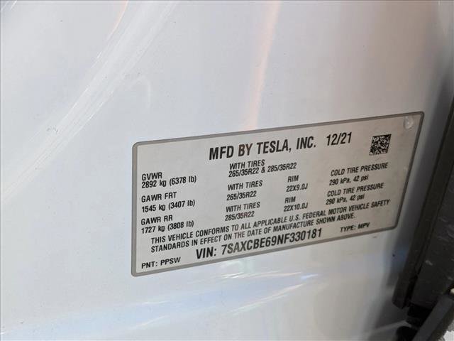 Used 2022 Tesla Model X Plaid image 25